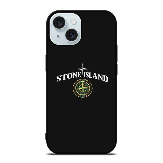 STONE ISLAND LOGO iPhone 15 Case Cover