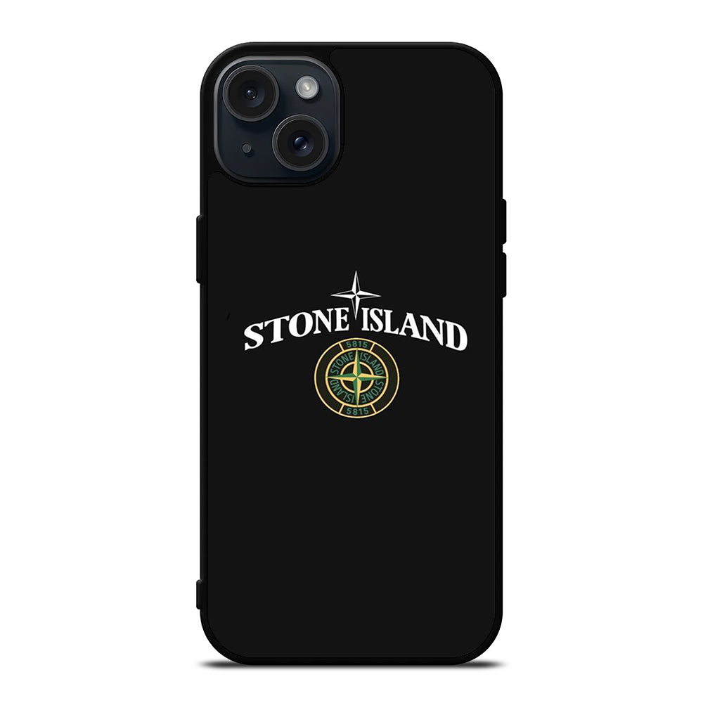 STONE ISLAND LOGO iPhone 15 Plus Case Cover