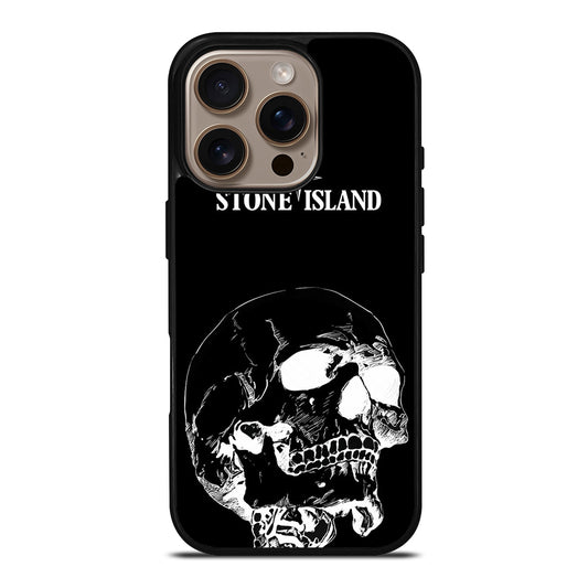 STONE ISLAND SKULL LOGO iPhone 16 Pro Case Cover