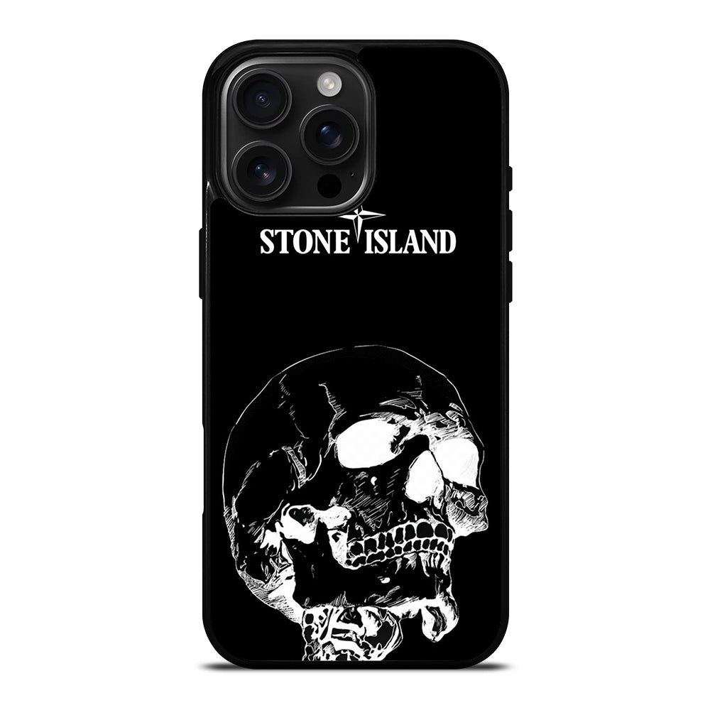STONE ISLAND SKULL LOGO iPhone 16 Pro Max Case Cover