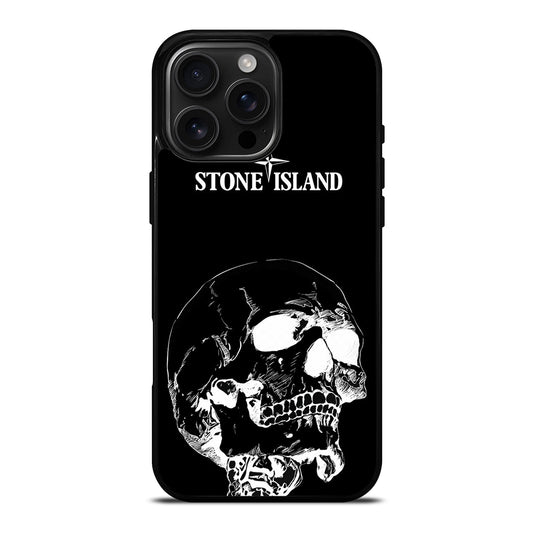 STONE ISLAND SKULL LOGO iPhone 16 Pro Max Case Cover