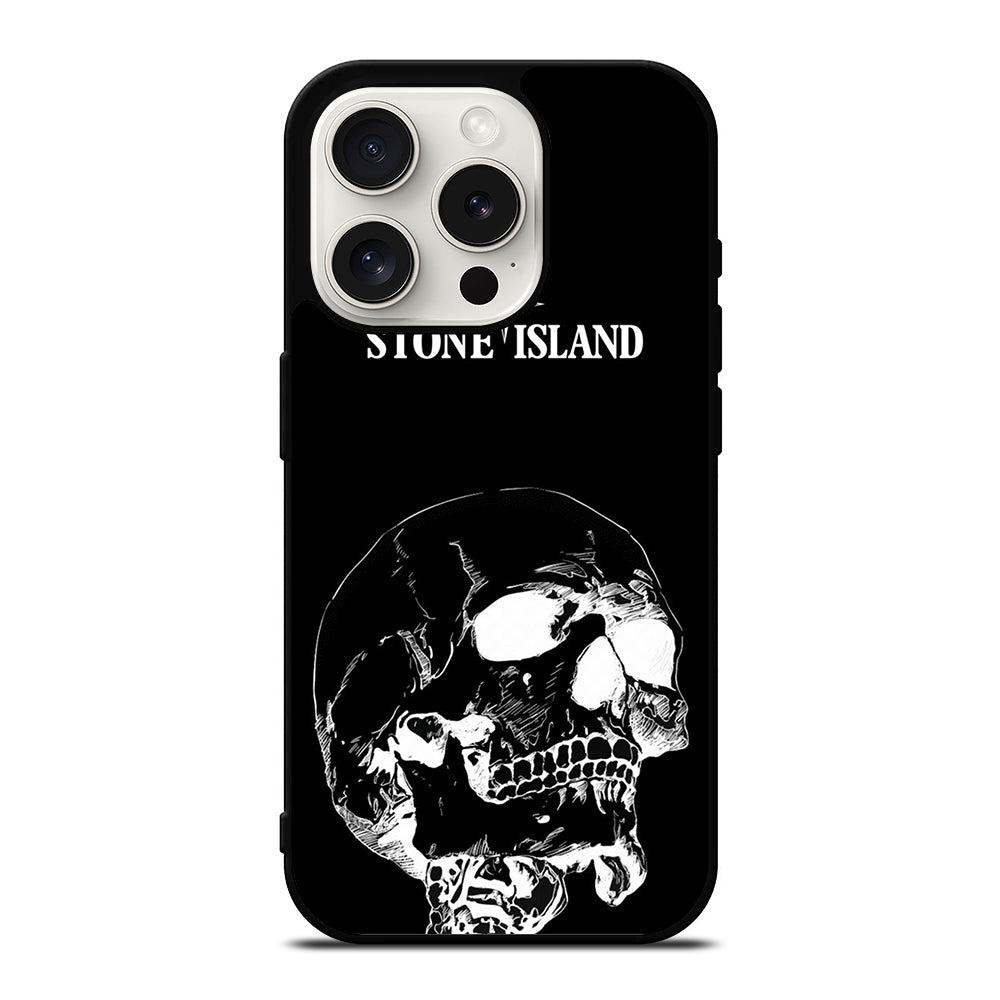 STONE ISLAND SKULL LOGO iPhone 15 Pro Case Cover