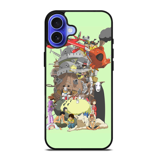 STUDIO GHIBLI ANIME 3 iPhone 16 Case Cover