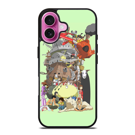 STUDIO GHIBLI ANIME 3 iPhone 16 Plus Case Cover