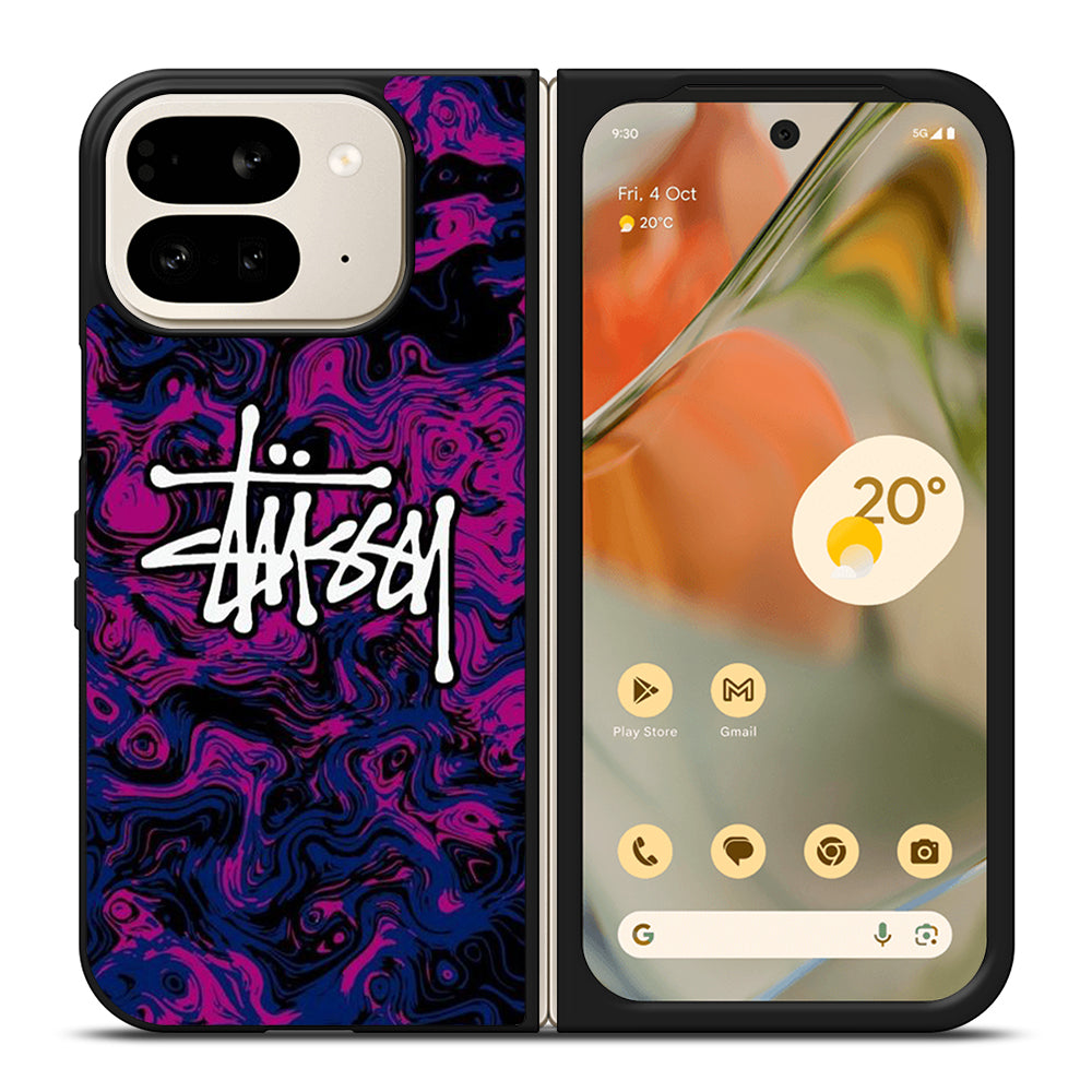 STUSSY ART LOGO Google Pixel 9 Pro Fold Case Cover