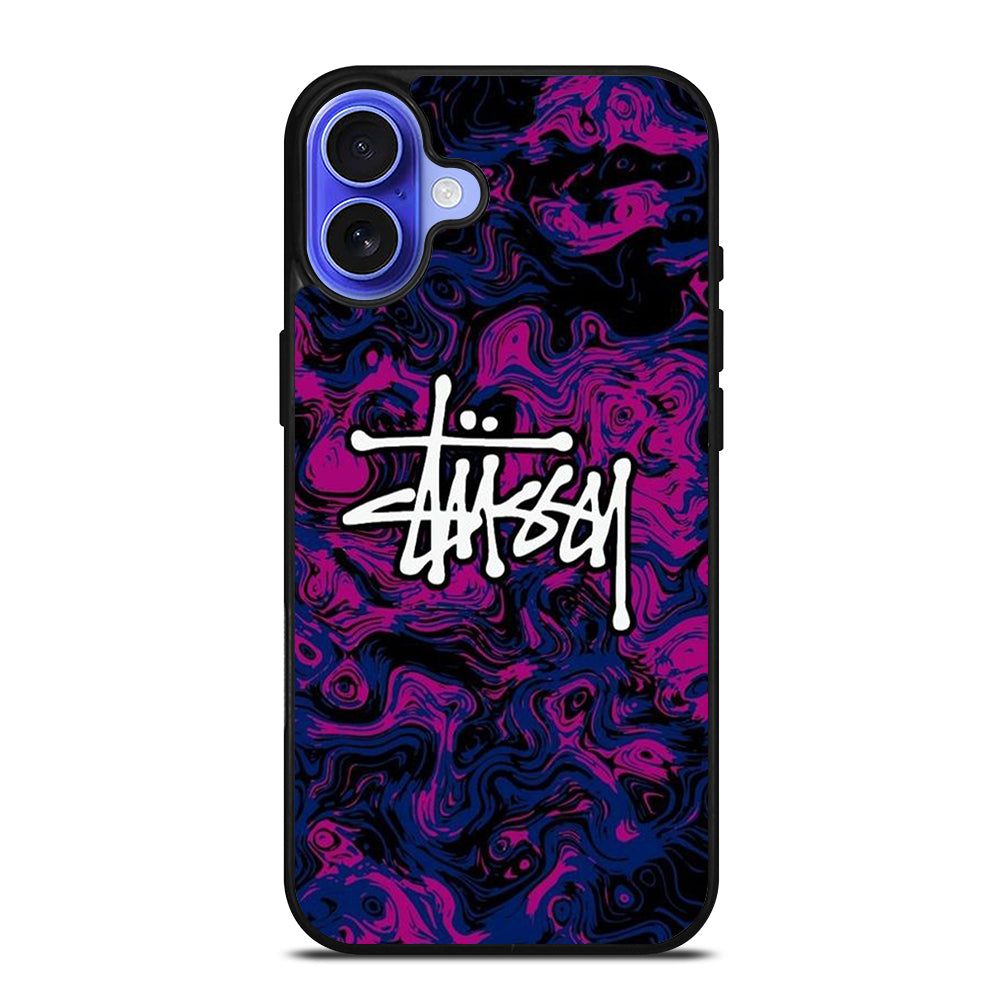 STUSSY ART LOGO iPhone 16 Case Cover