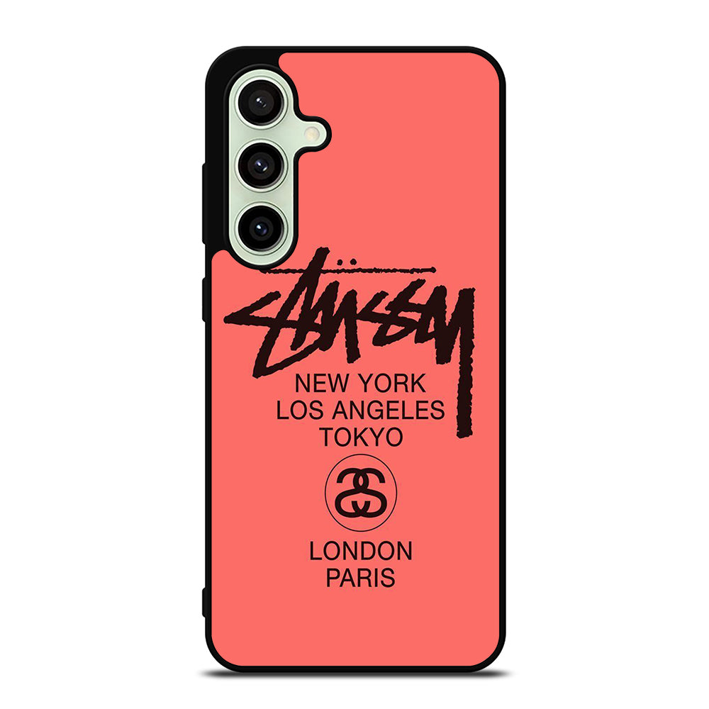 STUSSY CITY Samsung Galaxy S24 FE Case Cover