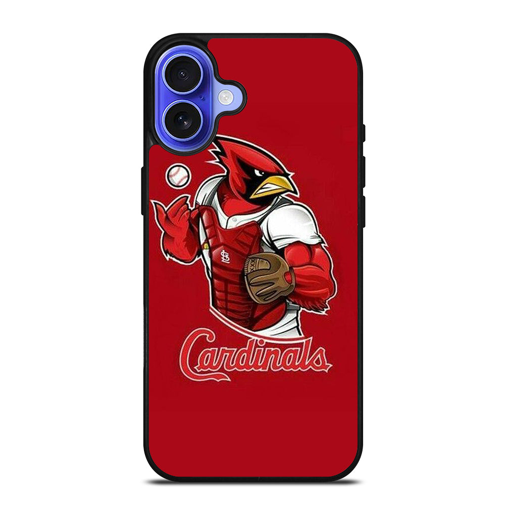 ST LOUIS CARDINALS MLB MASCOT iPhone 16 Case Cover