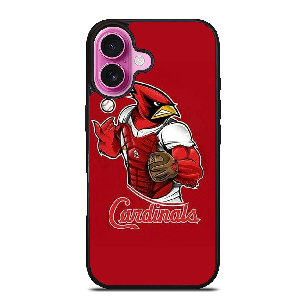 ST LOUIS CARDINALS MLB MASCOT iPhone 16 Plus Case Cover