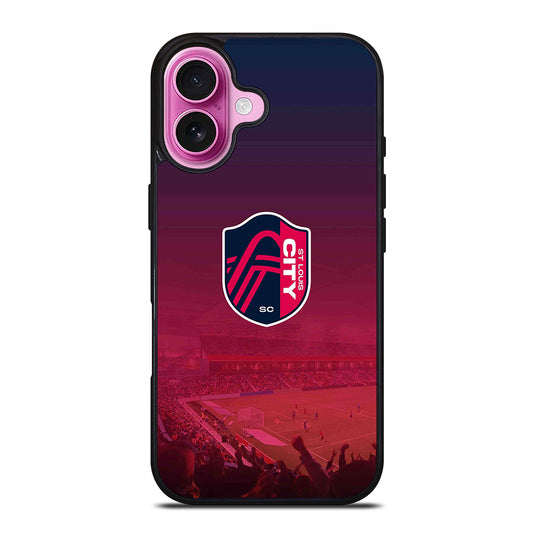 ST LOUIS CITY SC LOGO iPhone 16 Plus Case Cover