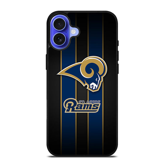 ST LOUIS RAMS ICON 2 iPhone 16 Case Cover