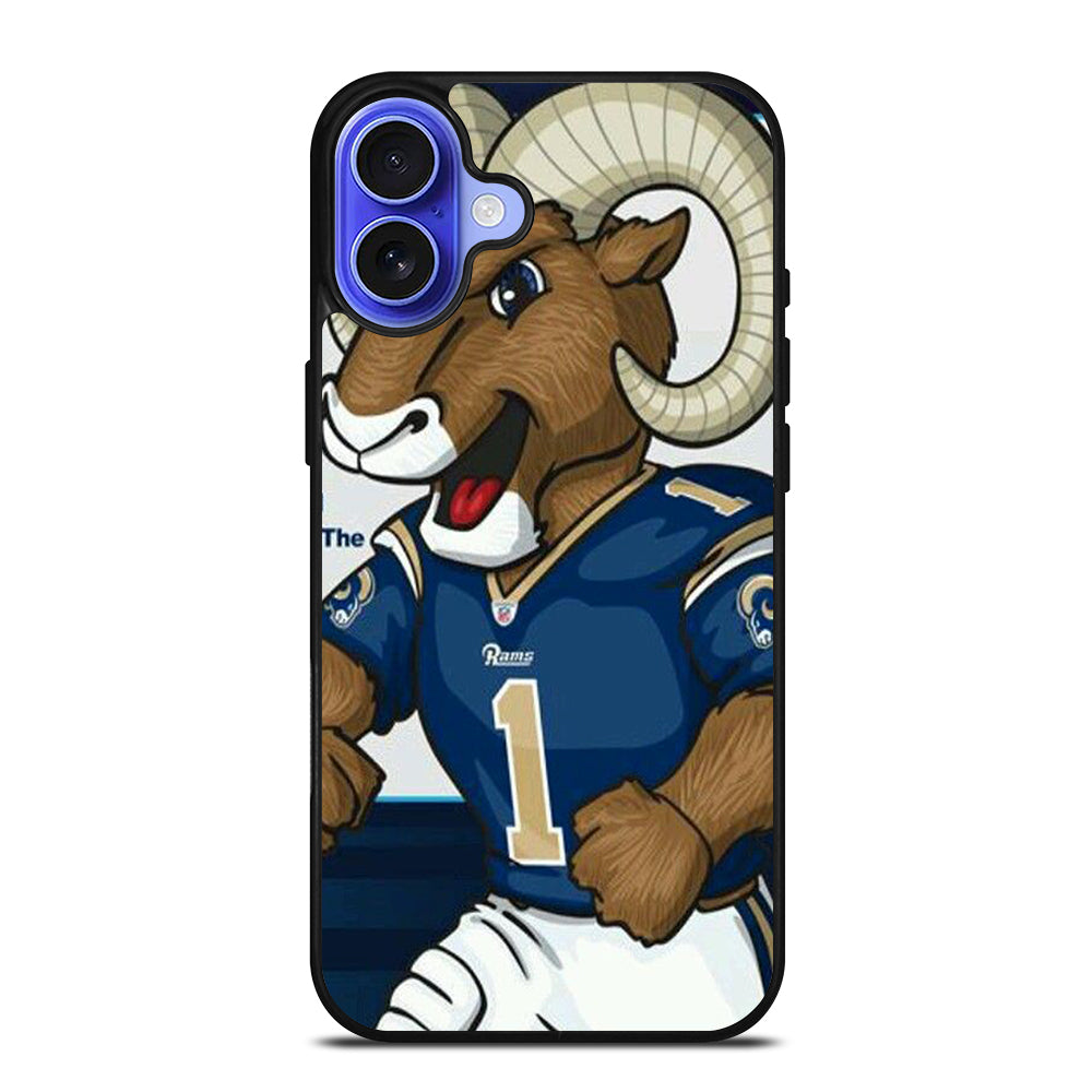 ST LOUIS RAMS MASCOT iPhone 16 Case Cover