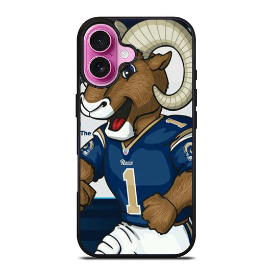 ST LOUIS RAMS MASCOT iPhone 16 Plus Case Cover