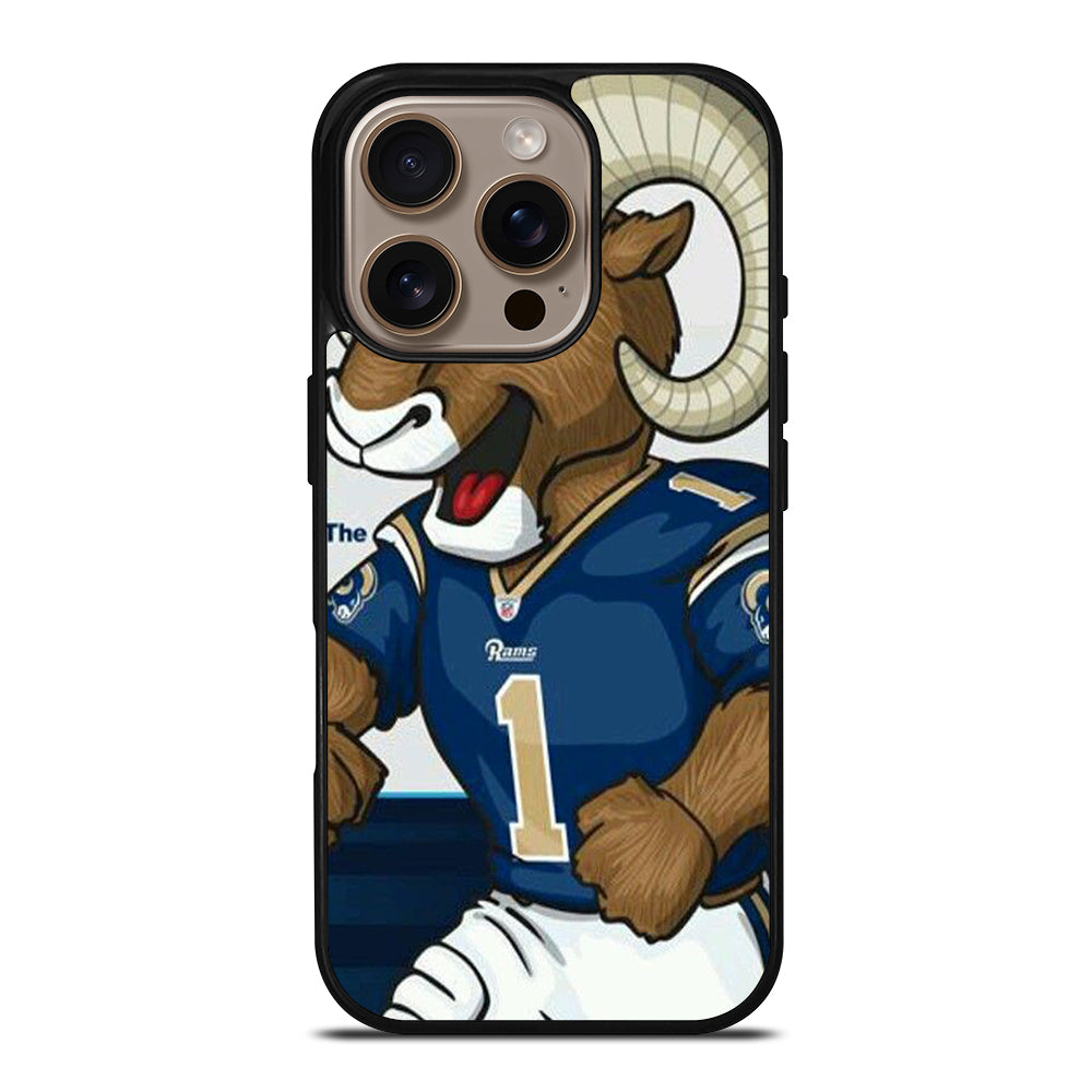 ST LOUIS RAMS MASCOT iPhone 16 Pro Case Cover