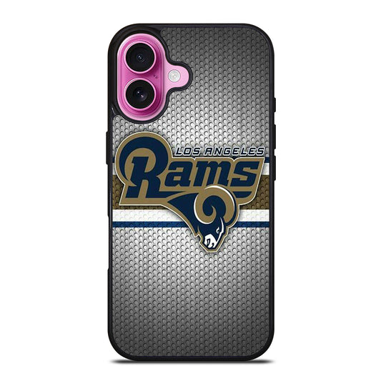 ST LOUIS RAMS METAL ICON iPhone 16 Plus Case Cover