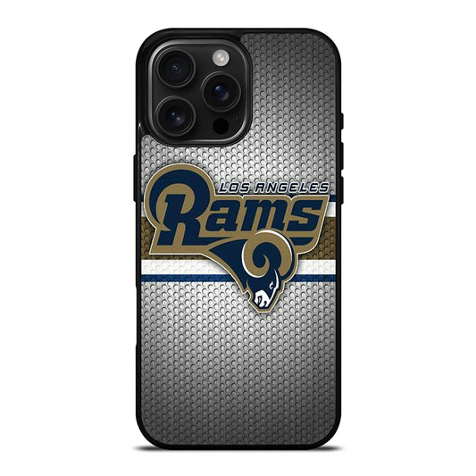 ST LOUIS RAMS METAL ICON iPhone 16 Pro Max Case Cover