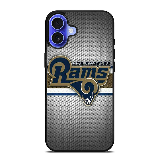 ST LOUIS RAMS METAL ICON iPhone 16 Case Cover