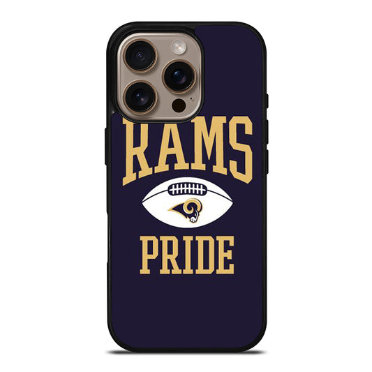 ST LOUIS RAMS NFL iPhone 16 Pro Case Cover