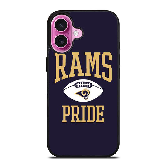 ST LOUIS RAMS NFL iPhone 16 Plus Case Cover