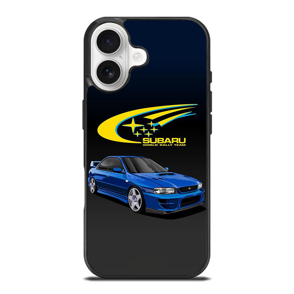 SUBARU BLUE CAR iPhone 17 Case Cover