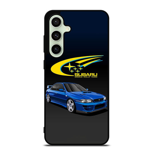 SUBARU BLUE CAR Samsung Galaxy S24 FE Case Cover