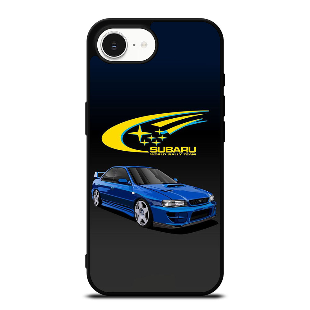 SUBARU BLUE CAR iPhone 16e Case Cover