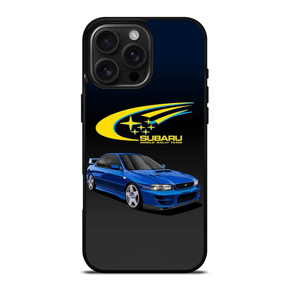SUBARU BLUE CAR iPhone 16 Pro Max Case Cover