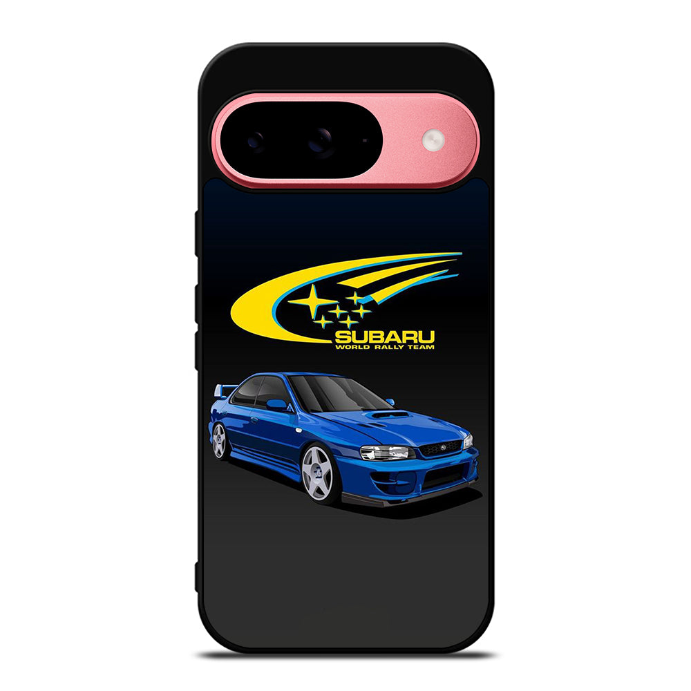 SUBARU BLUE CAR Google Pixel 9 Case Cover