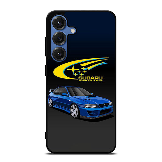 SUBARU BLUE CAR Samsung Galaxy S25 Case Cover