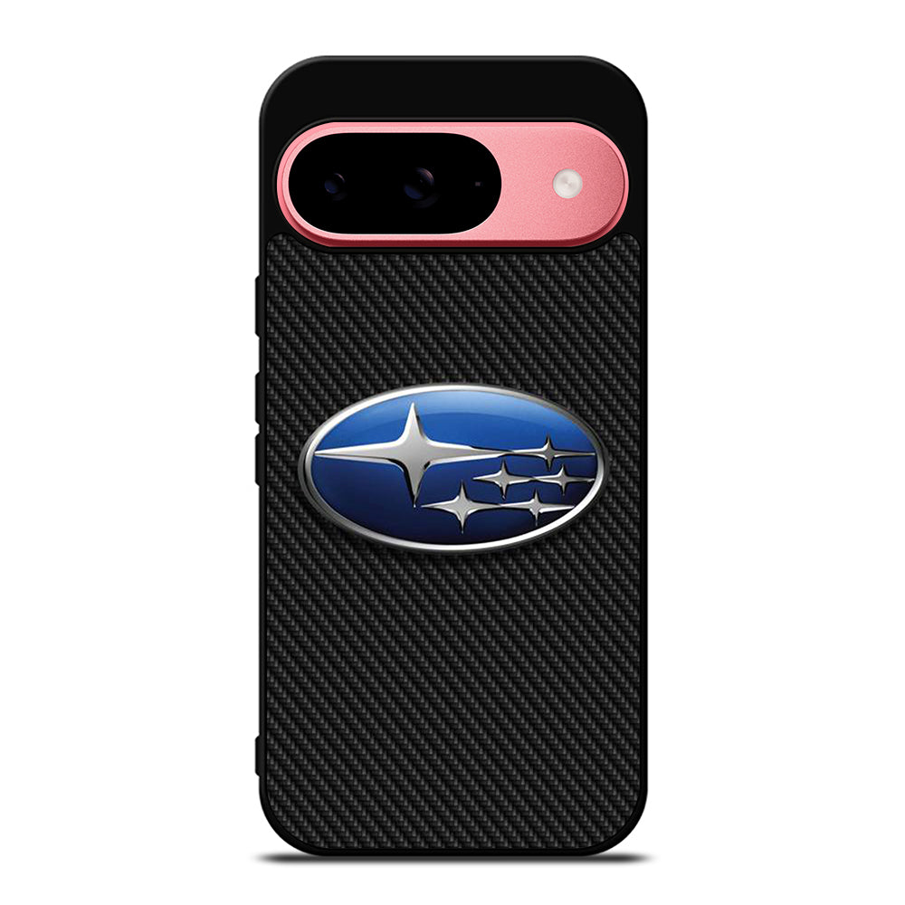 SUBARU CAR LOGO CARBON Google Pixel 9 Case Cover