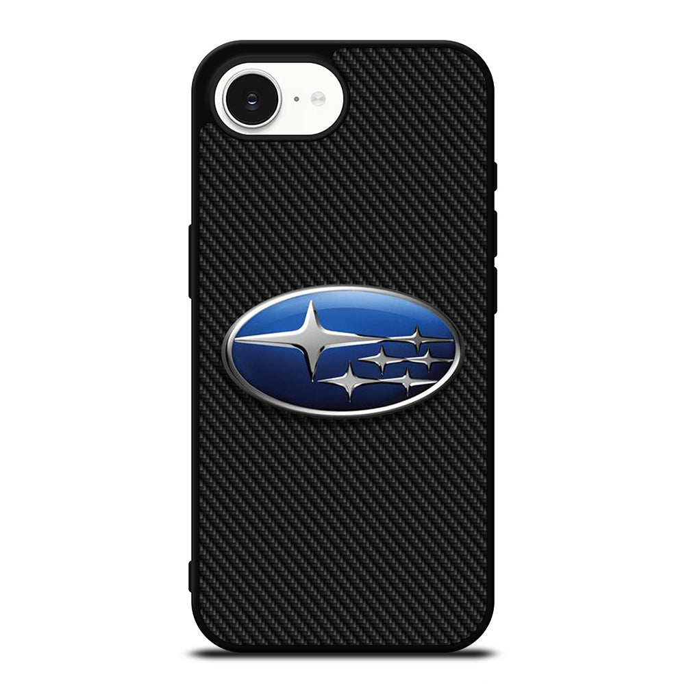 SUBARU CAR LOGO CARBON iPhone 16e Case Cover