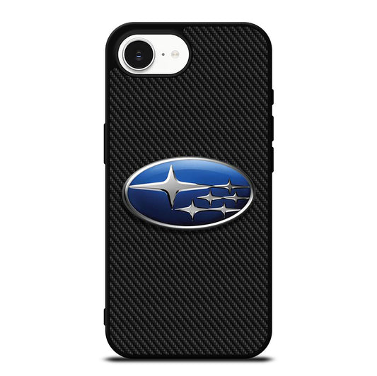 SUBARU CAR LOGO CARBON iPhone 16e Case Cover