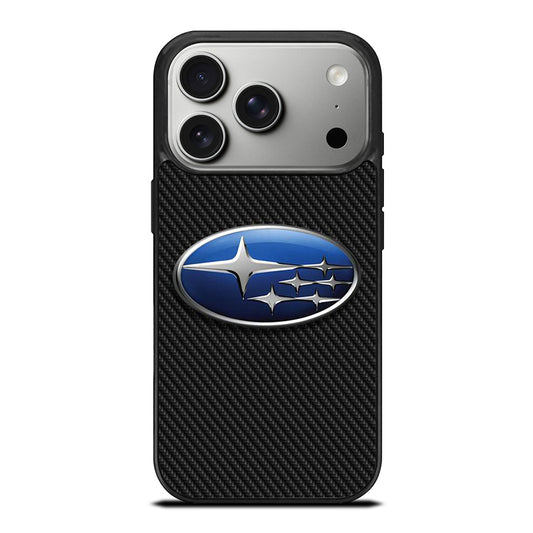 SUBARU CAR LOGO CARBON iPhone 17 Pro Case Cover