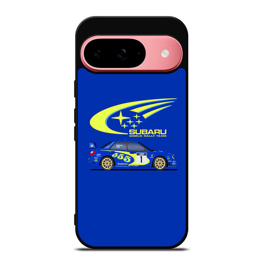 SUBARU LOGO CAR BLUE Google Pixel 9 Case Cover