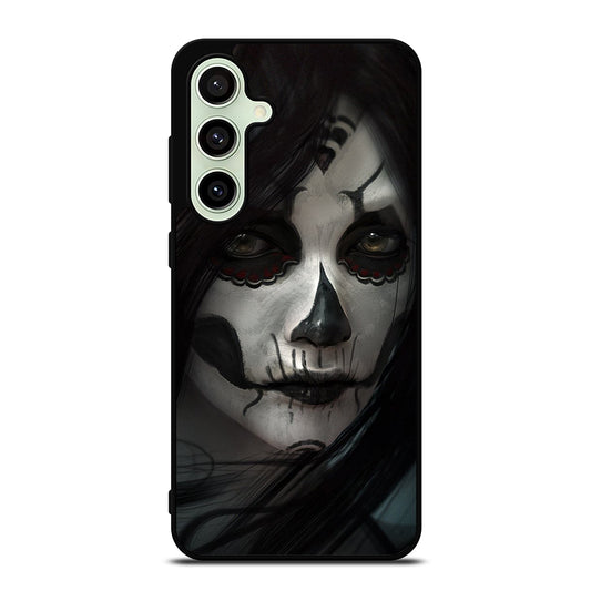 SUGAR SKULL FACE Samsung Galaxy S24 FE Case Cover