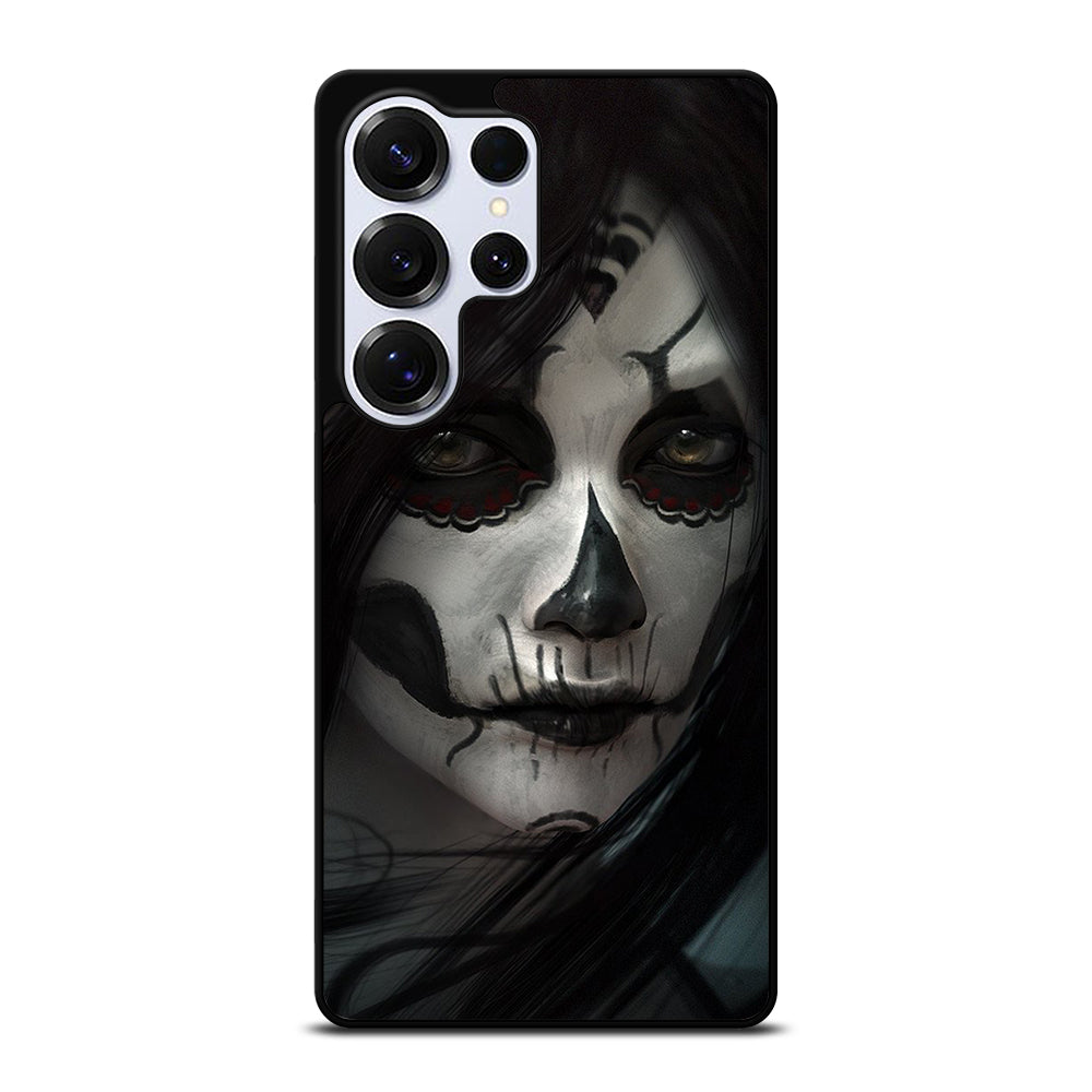 SUGAR SKULL FACE Samsung Galaxy S25 Ultra Case Cover