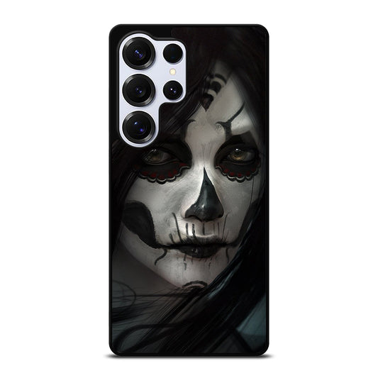 SUGAR SKULL FACE Samsung Galaxy S25 Ultra Case Cover