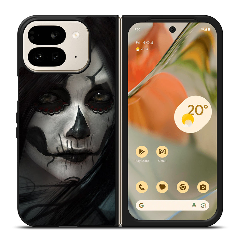 SUGAR SKULL FACE Google Pixel 9 Pro Fold Case Cover