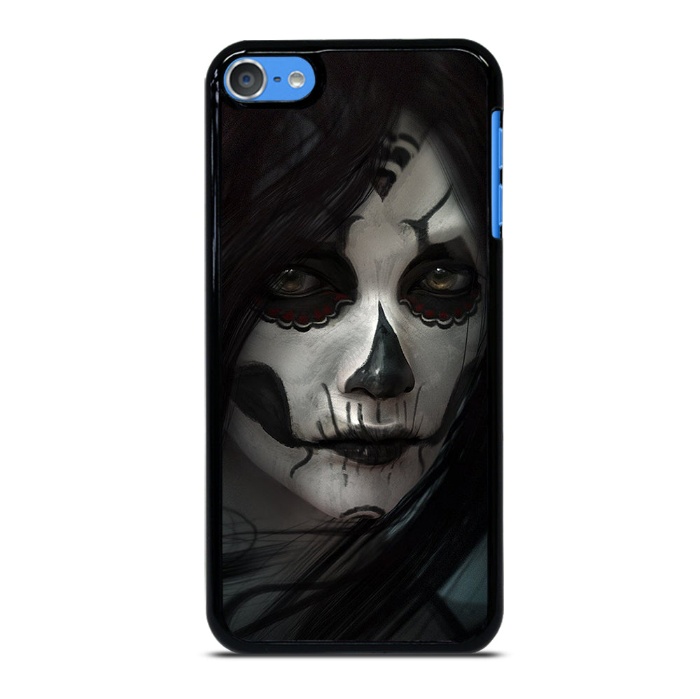 SUGAR SKULL FACE iPod Touch 7 Case Cover