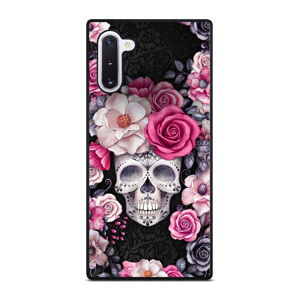 SUGAR SKULL FLOWER ROSE Samsung Galaxy Note 10 Case Cover