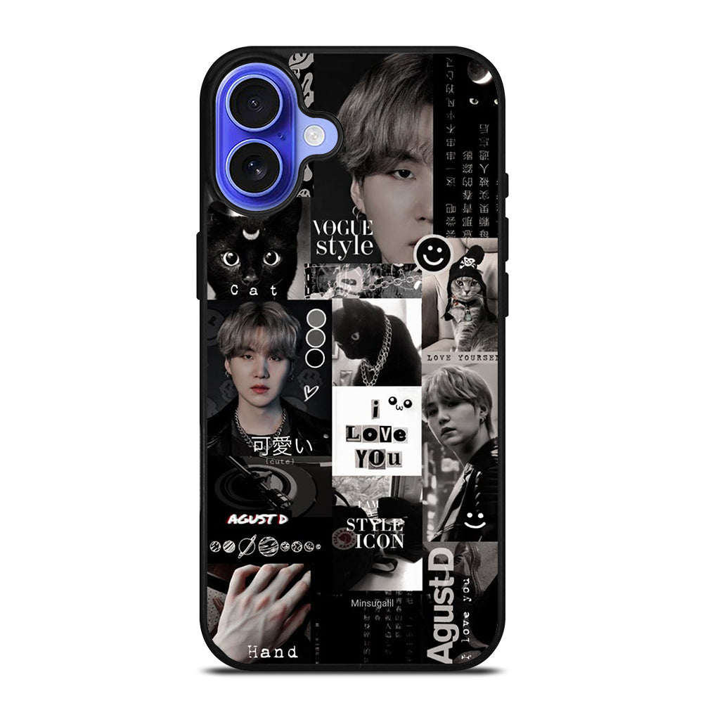 SUGA BTS COLLAGE 2 iPhone 16 Case Cover