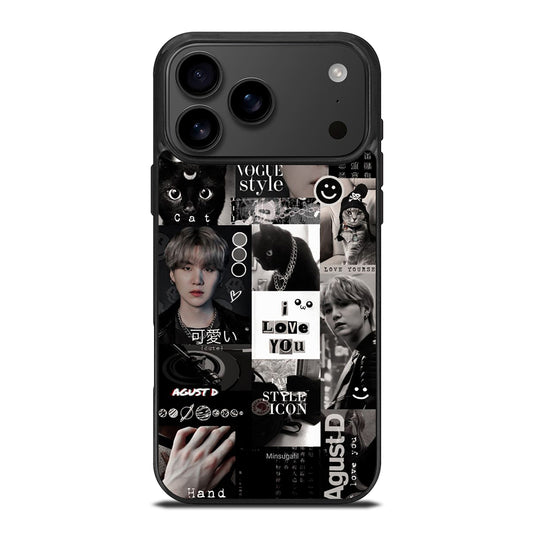SUGA BTS COLLAGE 2 iPhone 17 Pro Max Case Cover