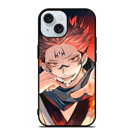 SUKUNA JUJUTSU KAISEN ANIME iPhone 15 Case Cover