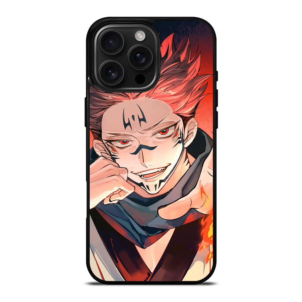 SUKUNA JUJUTSU KAISEN ANIME iPhone 16 Pro Max Case Cover