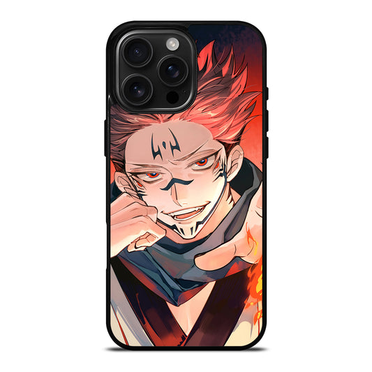 SUKUNA JUJUTSU KAISEN ANIME iPhone 16 Pro Max Case Cover