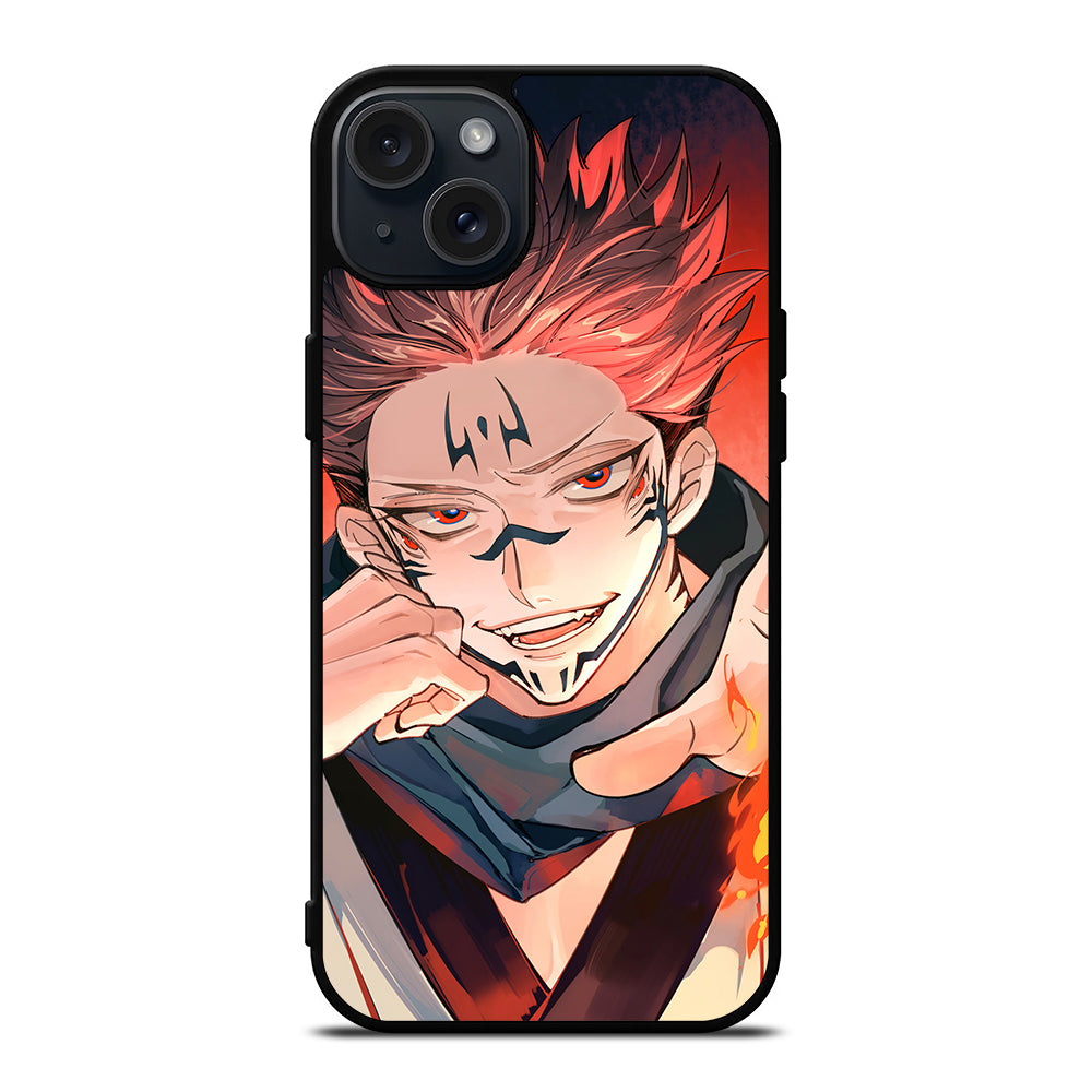 SUKUNA JUJUTSU KAISEN ANIME iPhone 15 Plus Case Cover