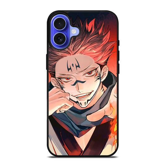 SUKUNA JUJUTSU KAISEN ANIME iPhone 16 Case Cover