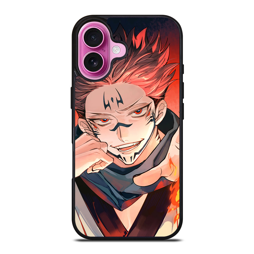 SUKUNA JUJUTSU KAISEN ANIME iPhone 16 Plus Case Cover