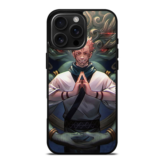 SUKUNA JUJUTSU KAISEN ART iPhone 16 Pro Max Case Cover