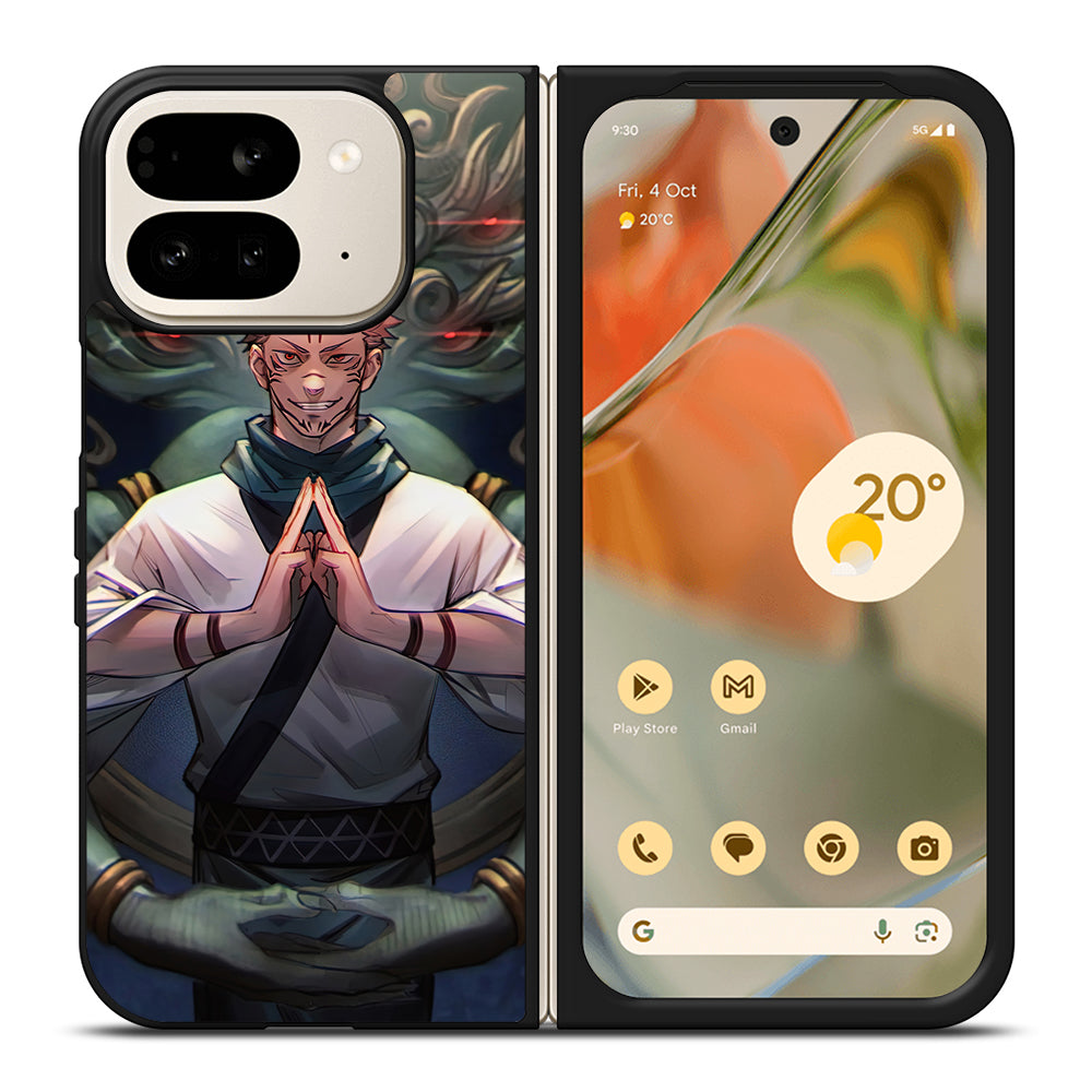 SUKUNA JUJUTSU KAISEN ART Google Pixel 9 Pro Fold Case Cover
